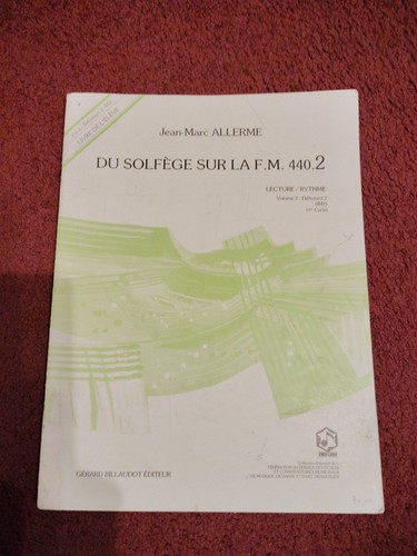 Livre solfège sur - livre,
