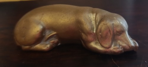 Statuette ancienne chien - statuette,
