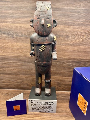 Tintin fétiche arumbaya - tintin,