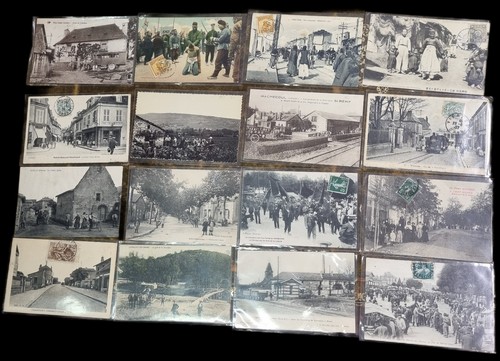 Lot cartes postales - de,