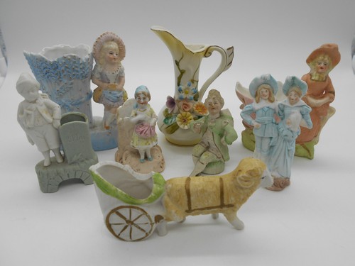 Lot figurines en biscuit - figurines,