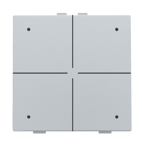 Bouton poussoir quadruple avec - quadruple,