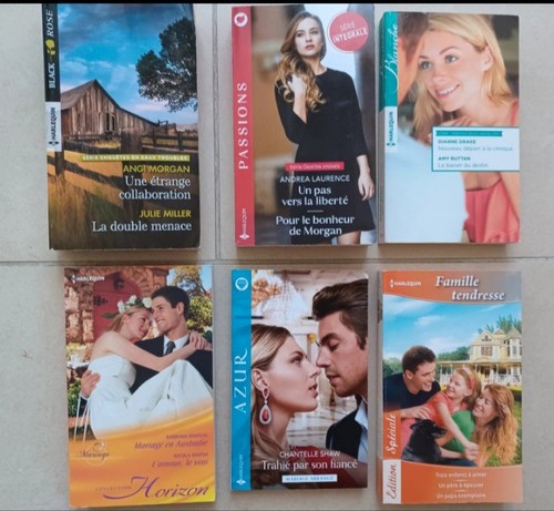 Lot livres harlequin - lot,