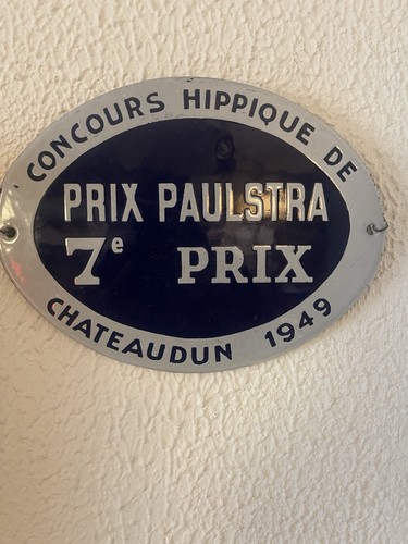 Ancienne plaque émaillée - ancienne,