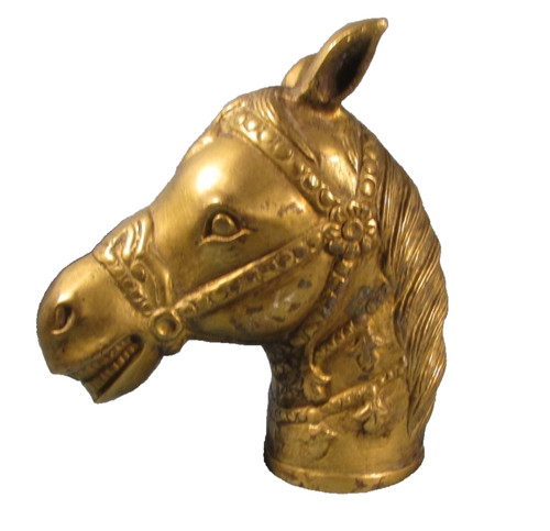 Tête cheval richement - de,