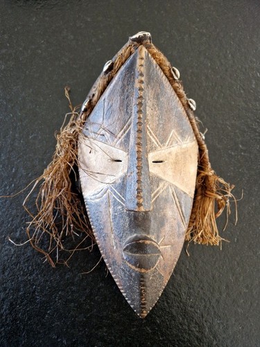 Antique african mask - antique, lwalwa