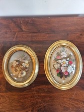 Lot de 2 cadres ovales