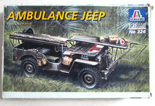 Maquette Ambulance Jeep No 326