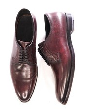 $1,130 SANTONI - GOODYEAR Plum Derbies Leather - US 12 (UK11)