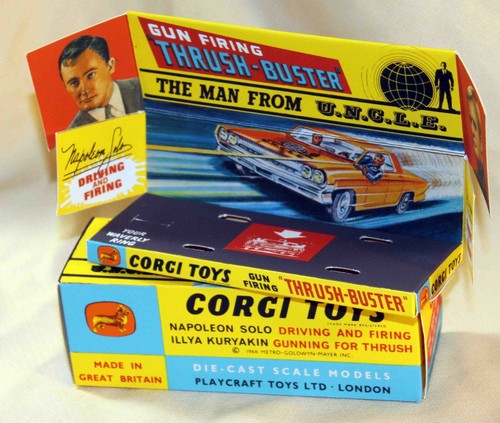 Corgi toys boite - boite, repro