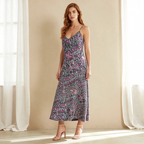 Soirée artsy robe longue - soirée,