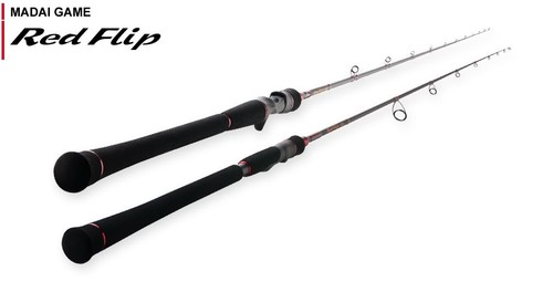 Tenryu rod baitcast red flip - baitcast,