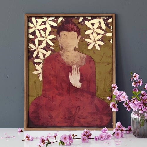Peinture sur toile encadrée - peinture,