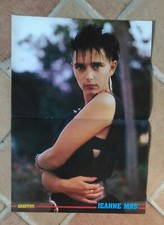 mini poster affiche magazine revue JEANNE MAS 42x30cm