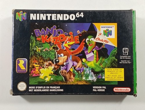 Banjo kazooie nintendo - nintendo, 64