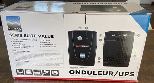 Onduleur ups nitram elite - onduleur,
