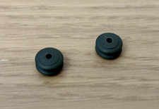 DINKY TOYS militaire lot de 2 jantes convexes d'origine en métal kaki