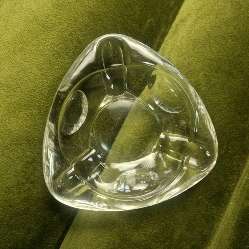 Cendrier ancien verre reims - cendrier,