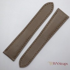 Bracelet En Cuir Martelé Taupe Cartier Tank Solo XL Réf. 3800