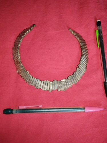 Collier torque bronze - , rigide