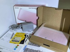 Avec rayures Console Nintendo 3DS XL LL rose blanc SPR-001 version...