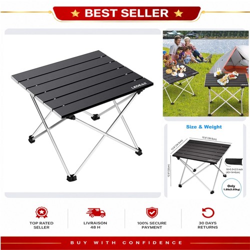Table camping pliante