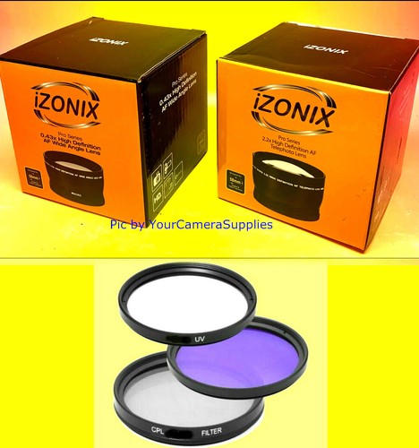 43x wide 2x telephoto - .43x, wide+2.2x