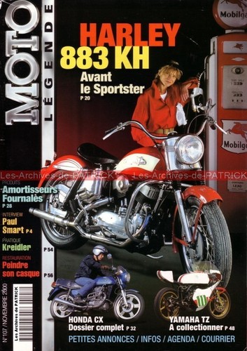 Moto legende 107 - cx, 400