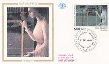 FRANCE 1992 FDC PAUL DELVAUX