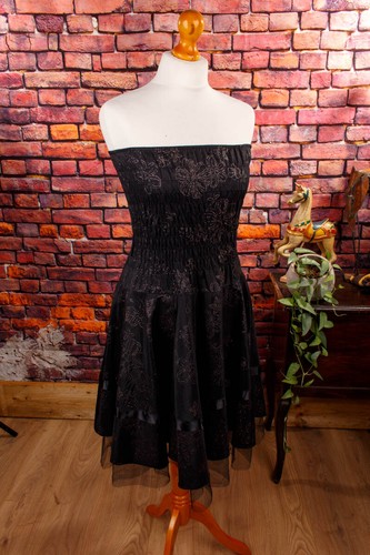 Robe fête noire pailletée - noire,