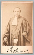 CDV 1870 Charles Lachaud eminent lawyer Bonapartiste case Lafarge old photo