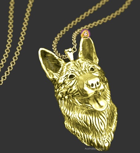 Pendentif berger allemand - berger,