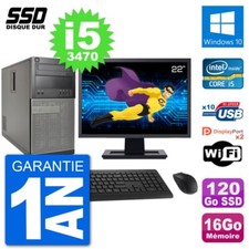 PC Tour Dell 7010 Ecran 22"