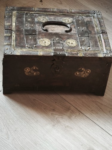 Coffre ancien mariage inde - ancien,