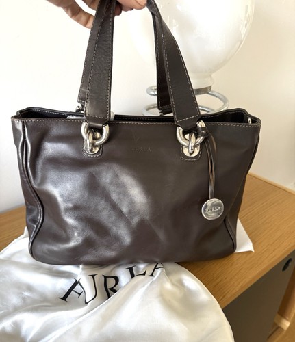 Sac furla caba main cuir - sac, brun