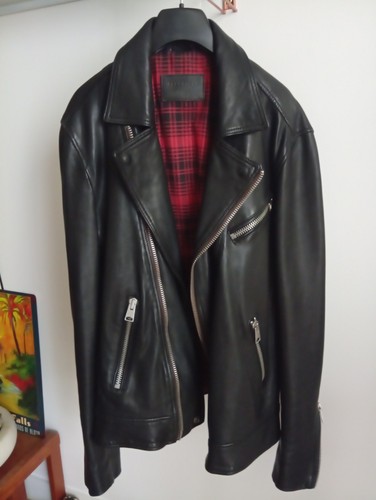 Veste cuir allsaints perfecto - veste,