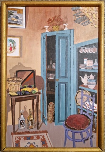 Charmant tableau réalisme - tableau,
