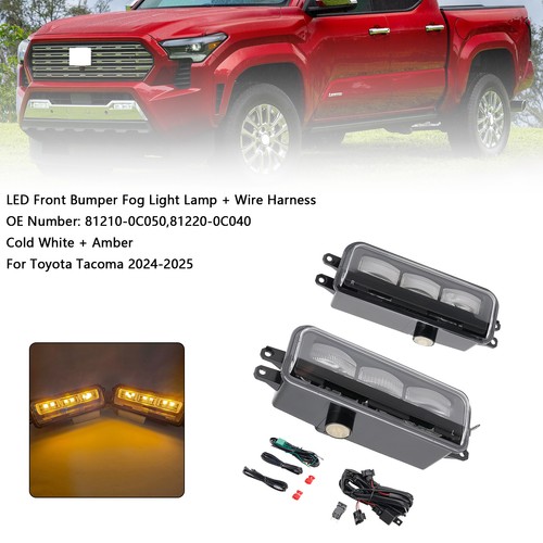 Led front bumper fog light - front,