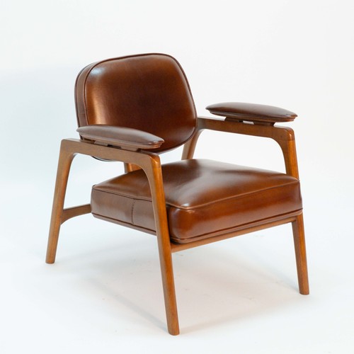 Fauteuil salon daryl marron - salon,