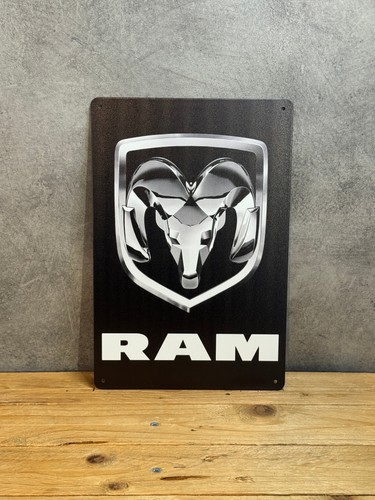 Plaque métal dodge ram - plaque,