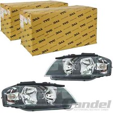 2X TYC H7/H7 PHARE GAUCHE+DROIT AVEC LWR+MOTEUR Pour AUDI A3 JUSQU'À 07.2008