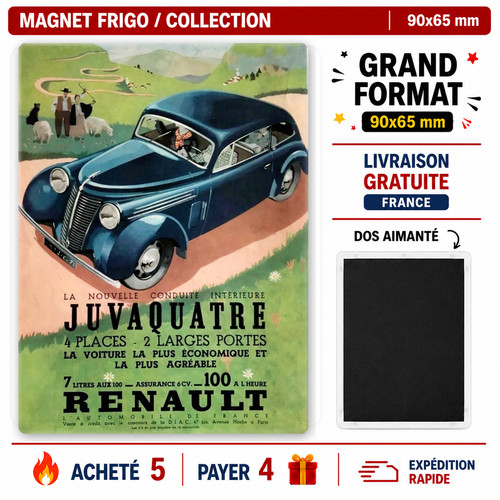 Magnet frigo renault juva - magnet,