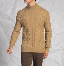 Pull à col roulé en maille