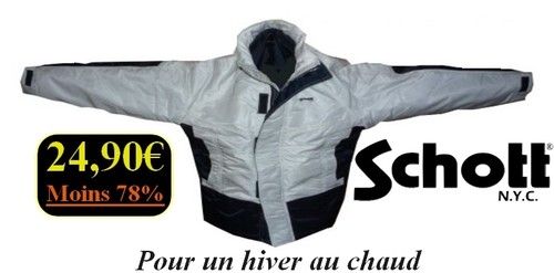 Veste manteau parka schott - parka,
