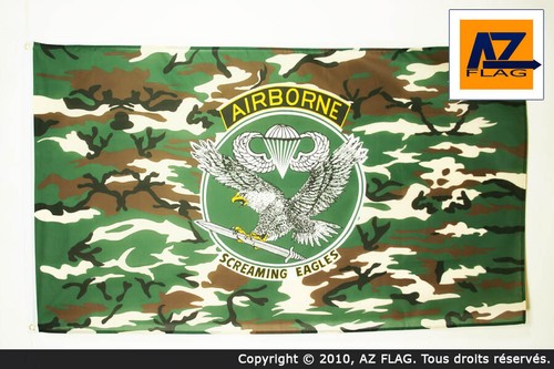 Drapeau usa airborne 101 - drapeau,
