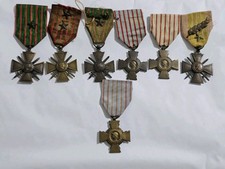 Bronze War Cross Medals Lot