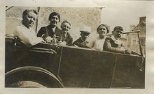 OLD PHOTO - VINTAGE SNAPSHOT - TACOT AUTOMOBILE CONVERTIBLE CAR - CAR