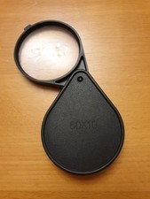 Loupe de poche 60x10 pliante