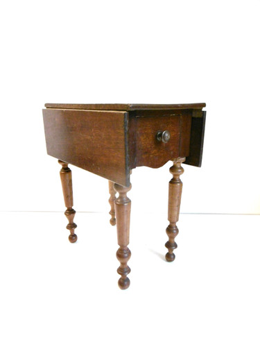 Rare table abattants louis - table,