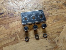 1971-1977 Dodge B Series Van Climate Control Trim Panel Knobs And Lock Rings